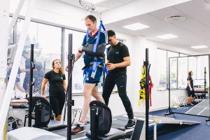neurokinex on treadmill chosen as the first international NeuroRecovery Community Fitness and Wellness Affiliate of the Christopher & Dana Reeve Foundation