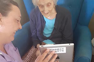 Vulnerable people able to see families for first time in months thanks to iPad donations