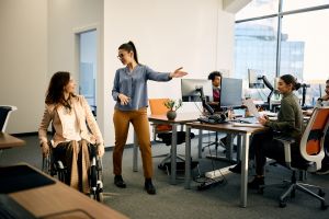 increasing office accessibility by providing welcome and inclusive workplace 