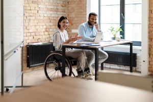 increasing office accessibility with a spacious work environment