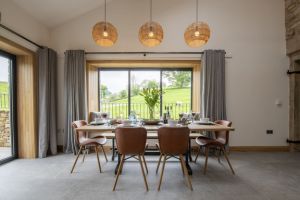 Canny Grouse Barn interior dining area