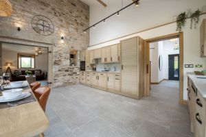 Canny Grouse Barn interior kitchen area