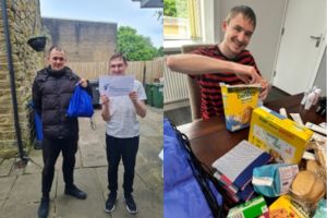 Social Care Provider Donate Care Packages to Homelessness Charity