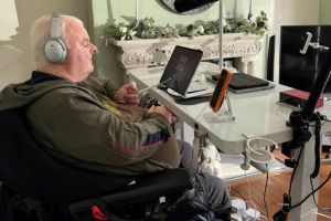 Paralysed Walsall father’s podcast brings hope and help to others