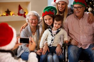 Family adapt home for mobility needs at christmas