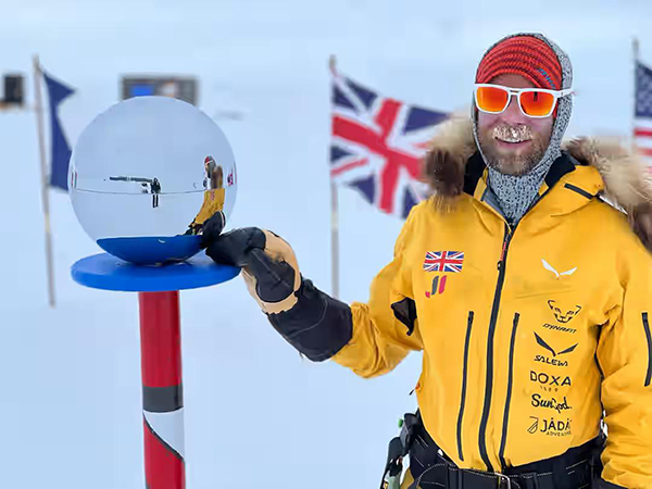 First disabled person to ski solo and unsupported to the South Pole