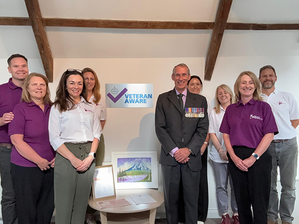 NHS Veteran Aware accreditation