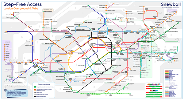 image of map for disable passengers 