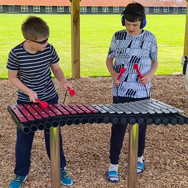 kids playing making music