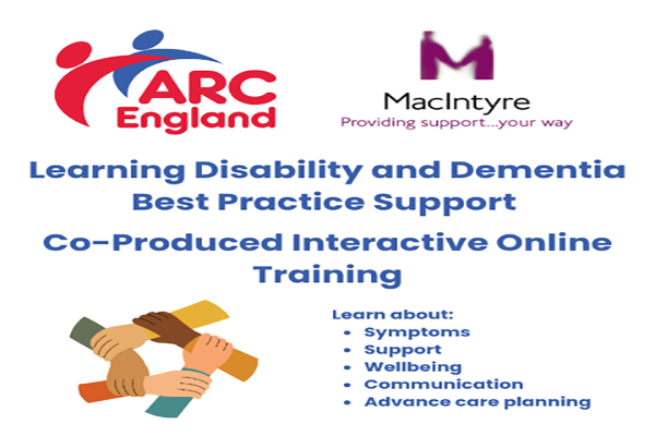 Dementia and Learning Disability Training